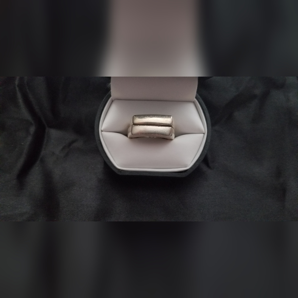 Sterling Silver 2 Piece Ring Set